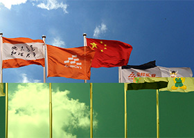 辉赫然公司司旗