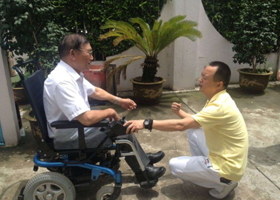 澄江悦苗园助残活动